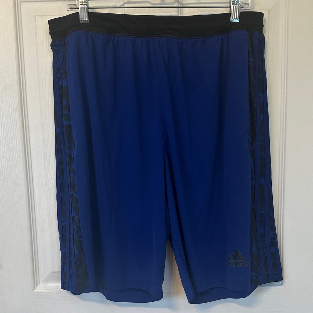 Adidas Men's Royal Blue Athletic Shorts
